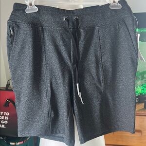 Gray Casual Shorts